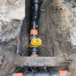 Przyłącze wod kan Opole 2