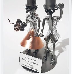 Figurka na rocznicę ślubu dla zakochanych rodziców 