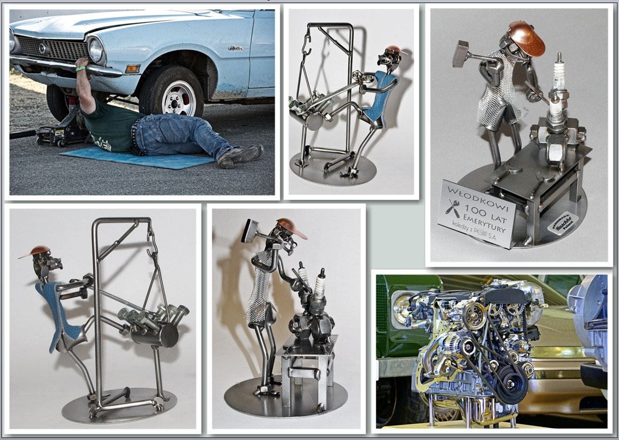 Figurka na prezent dla mechanika