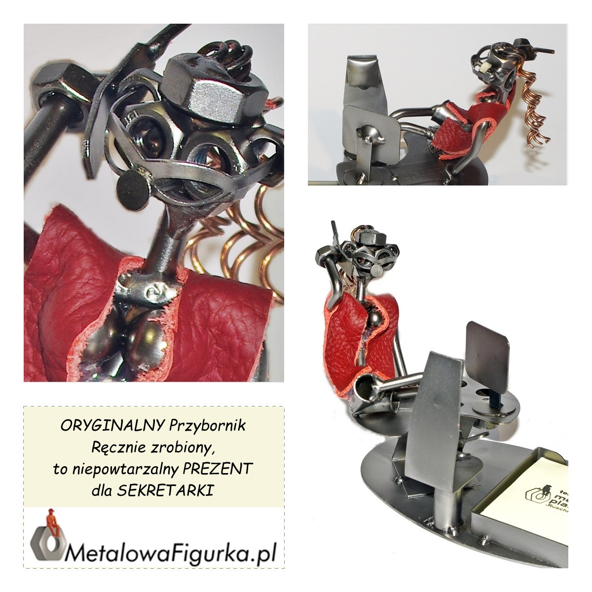 Figurka na biurko sekretarki