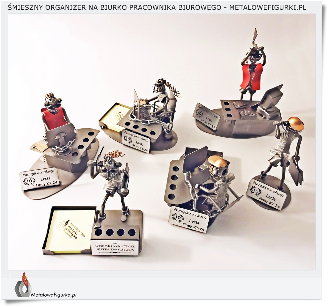 Śmieszne przyborniki na biurko kolegi i koleżanki z pracy