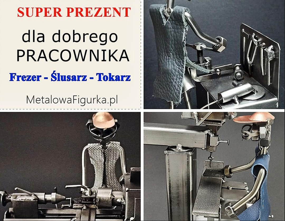 Prezent dla ślusarza, frezera i tokarza
