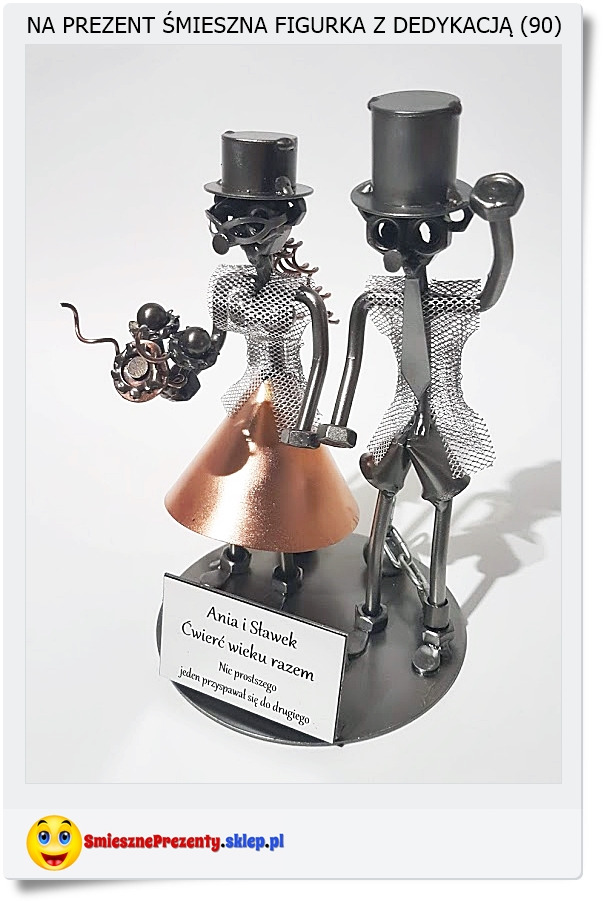 Figurka na rocznicę ślubu dla zakochanych rodziców