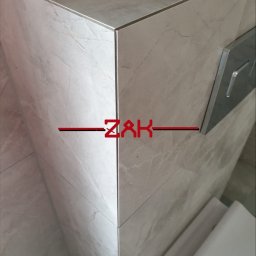ZakByg - Idealne cięcia Glazury na pile wodnej pod kątem 45°