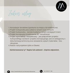 Projektowanie wnętrz komercyjnych Oława