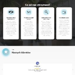 Strona internetowa dla firmy sprzątającej z Warszawy