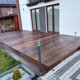 Marcin Wątorek - Taras z drewna egzotycznego Angelim amargoso po olejowaniu