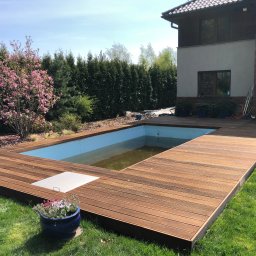 Marcin Wątorek - Taras z drewna egzotycznego bangkirai po olejowaniu