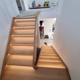 Schody drewniane Polanów 1