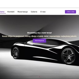Strona dla auto detalingu
