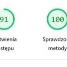 Szybkie ładowanie (ocena Google PageSpeed min. 90/100)
