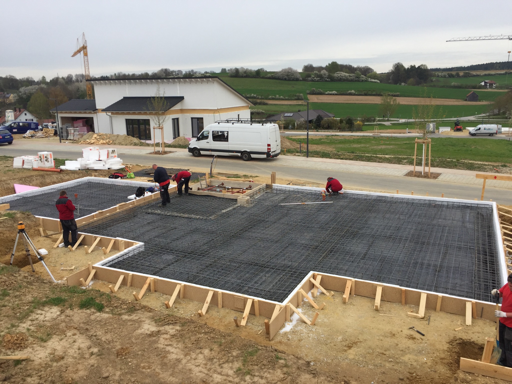 Budowa płyty fundamentowej