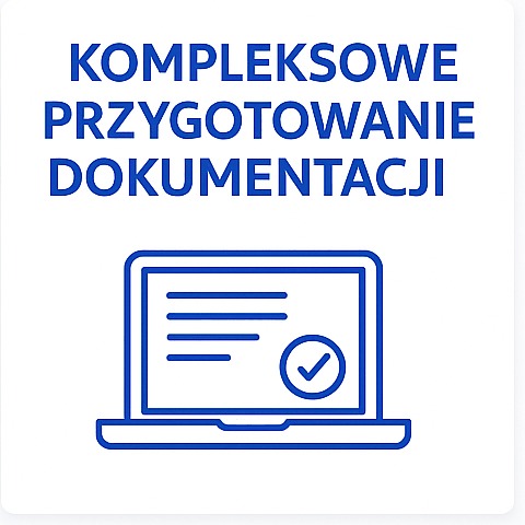 Komplet dokumentów, zgodny z wymaganiami konkursu