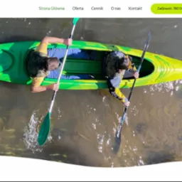 Jedna z ostatnich realizacji. Strona wielozakładkowa, wielojęzyczna.