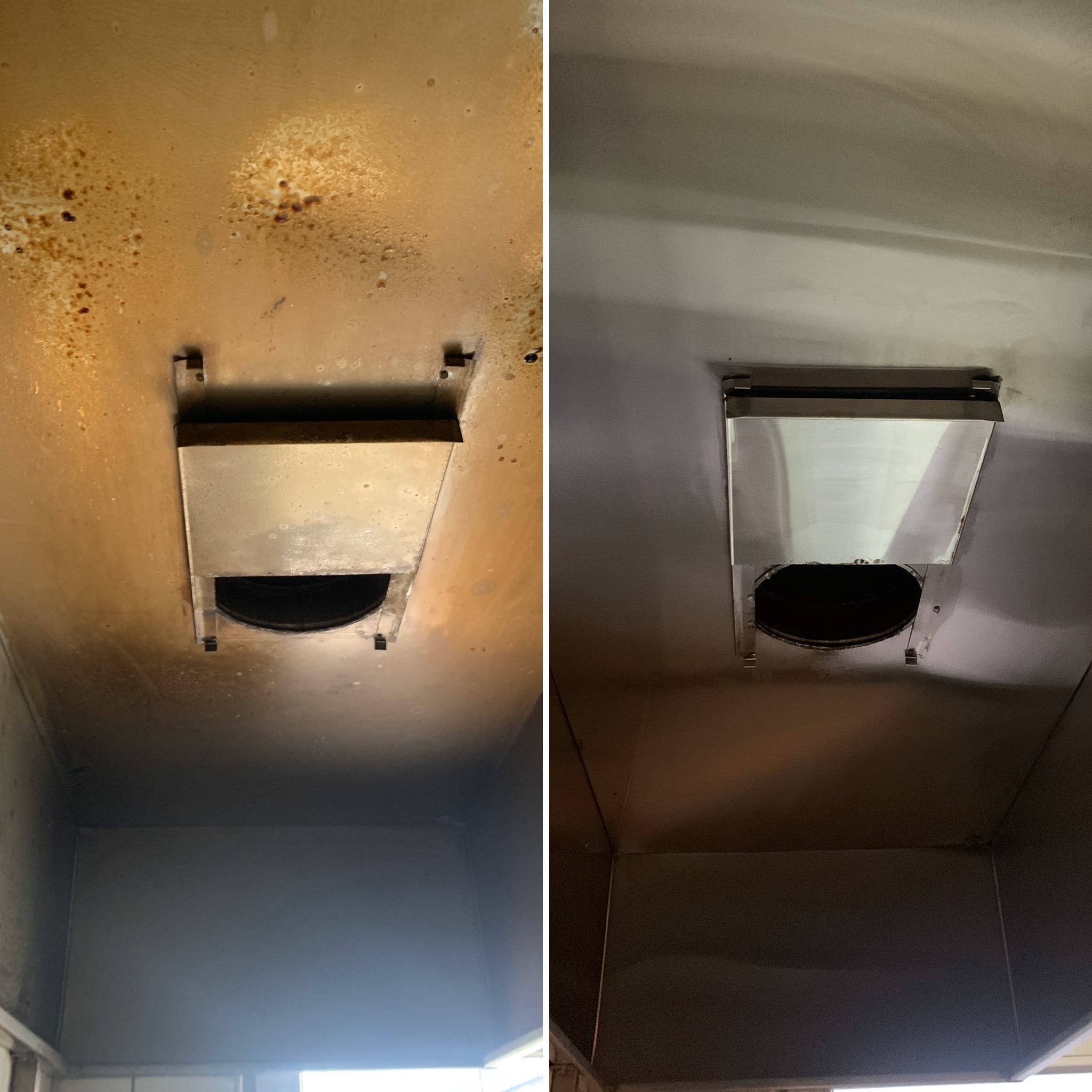 Odczyszczanie restauracji i czyszczenia wewnątrz wentylacji