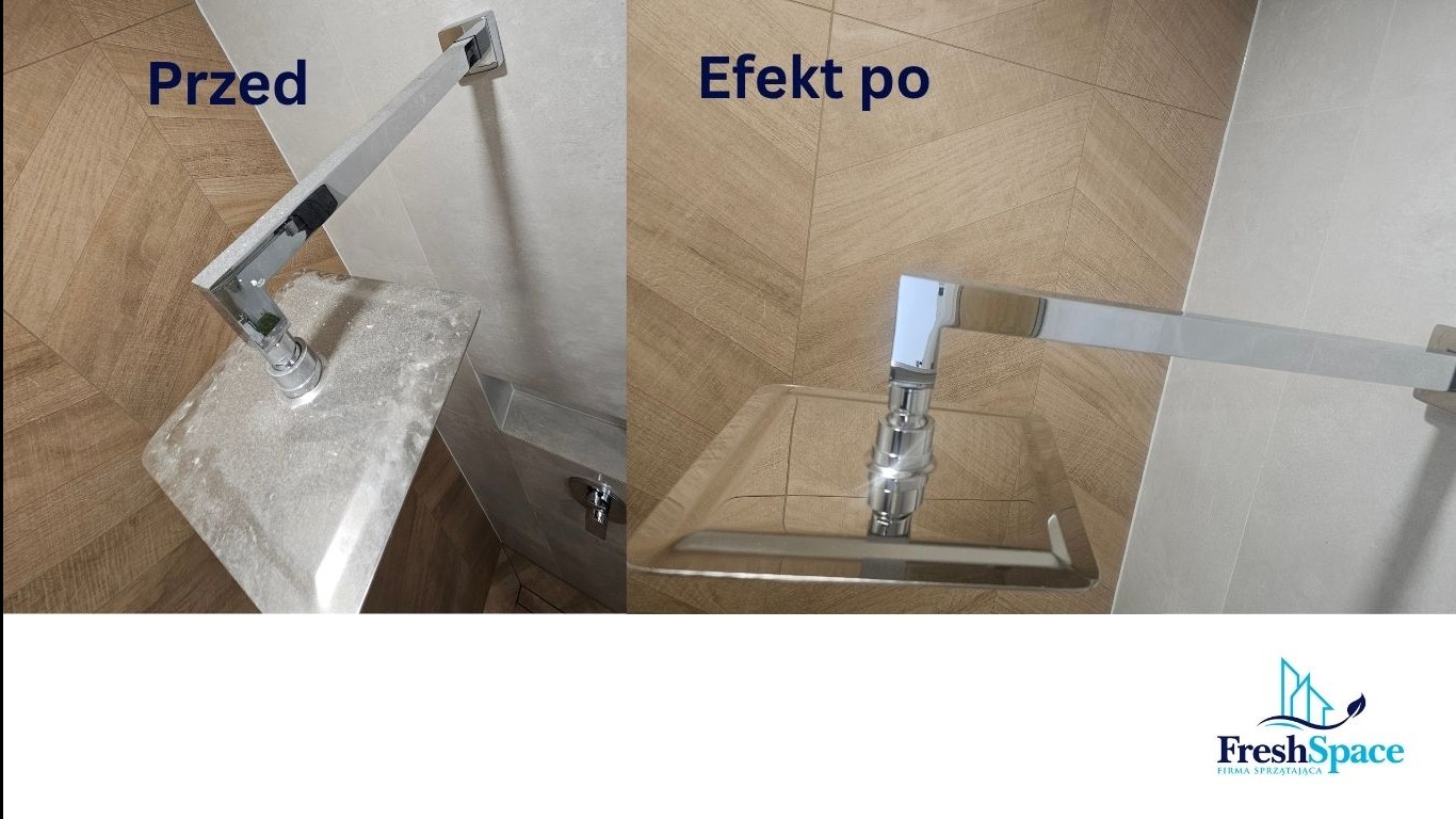 Czyszczenie prysznica