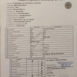 Dodatkowo jestem w trakcie rozszerzania swoich uprawnień o certyfikat HL-045.