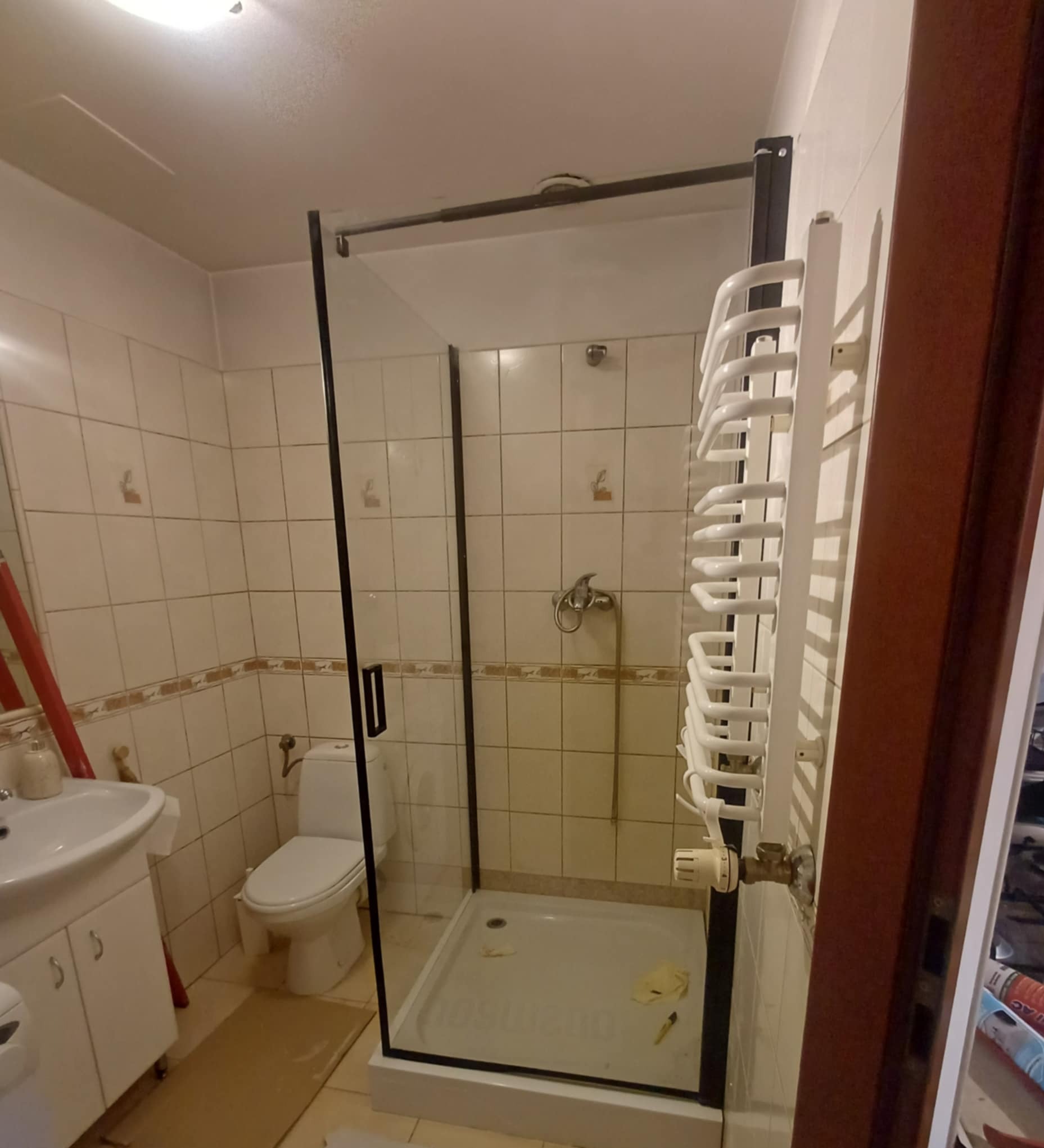 Brodzik i kabina prysznicowa