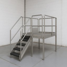 Solidpro - Podest ze stali nierdzewnej