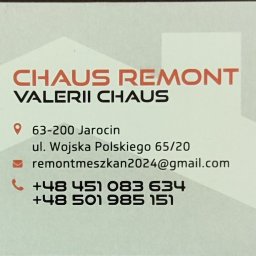 Chaus Remont Valerii Chaus - Kafelkarz Jarocin