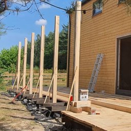 Tarasy drewniane Pruszcz Gdański 3