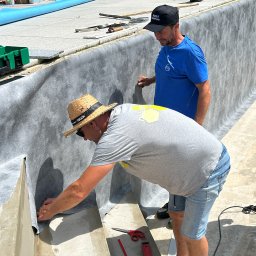 MASTER-FOL TOMASZ WOJTYSIAK - Szkolenie z montażu folii basenowej.