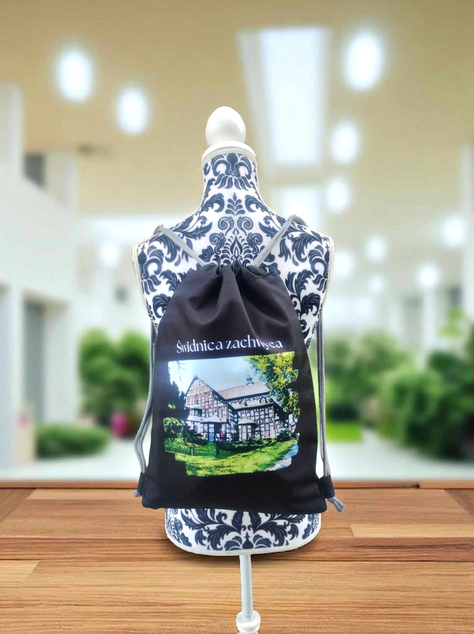 Workoplecak z nadrukiem