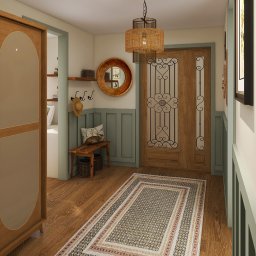 visual staging domek na wsi