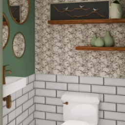 visual staging- domek na wsi