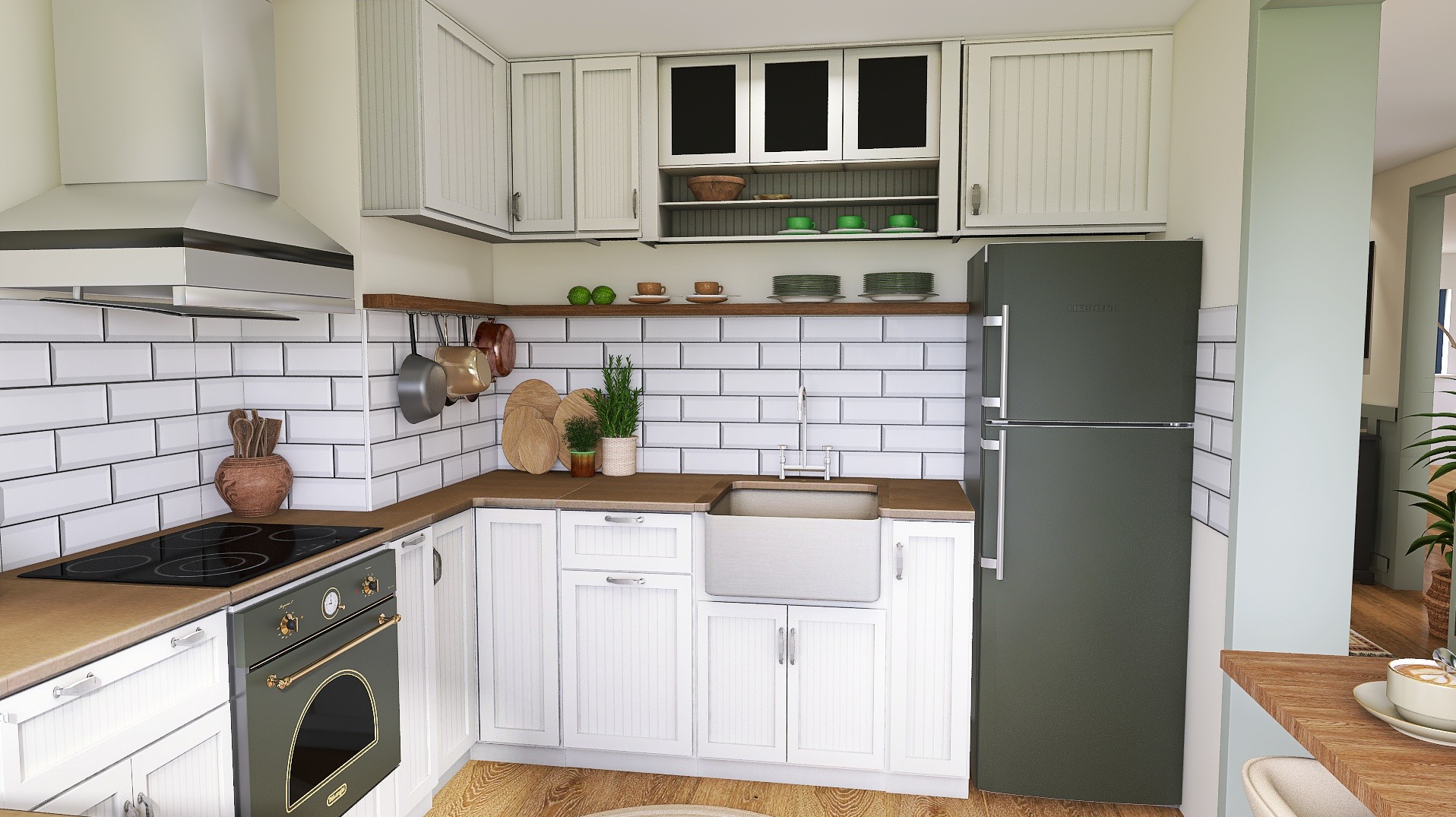 Visual staging domku na wsi