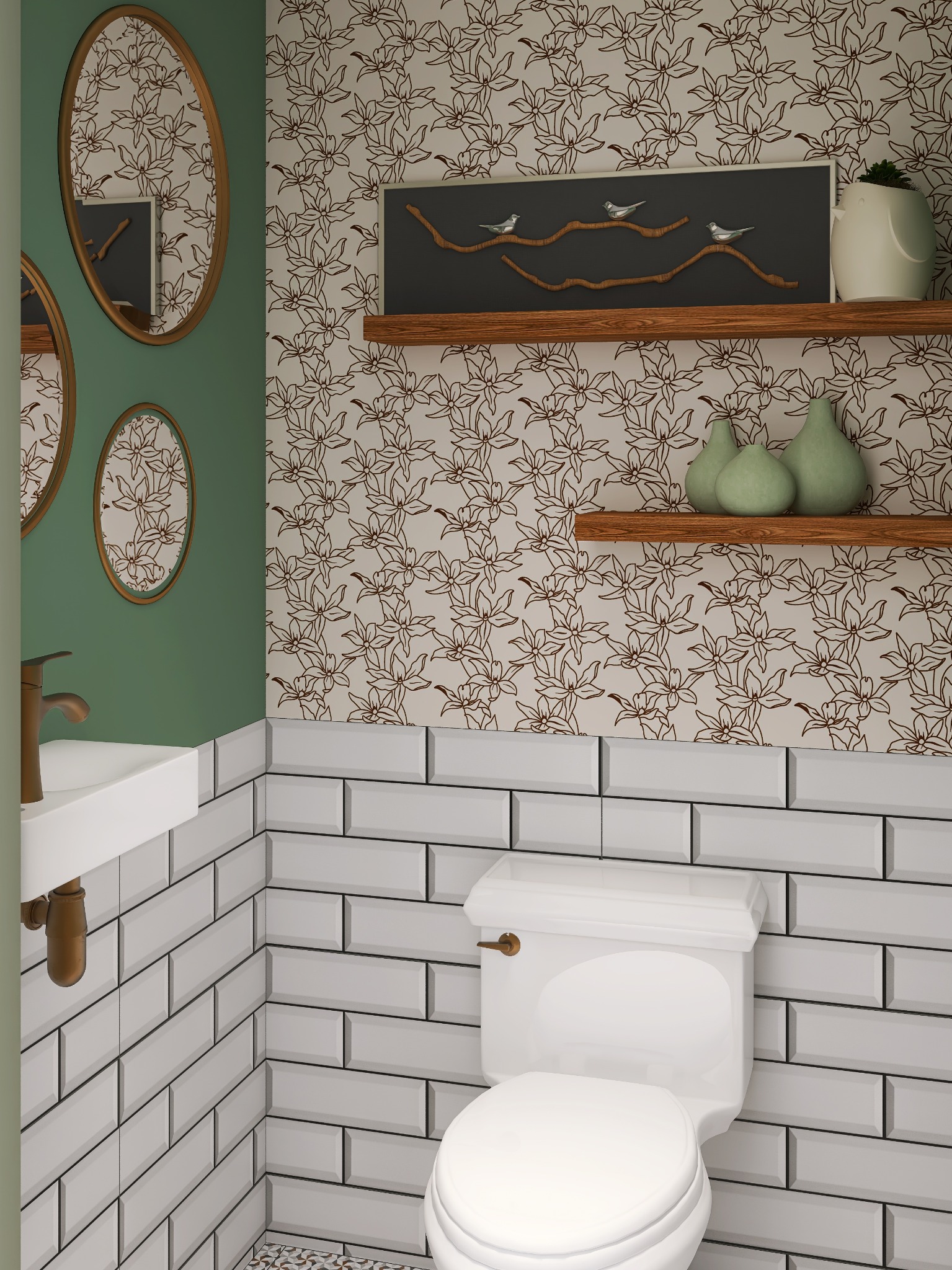 visual staging- domek na wsi