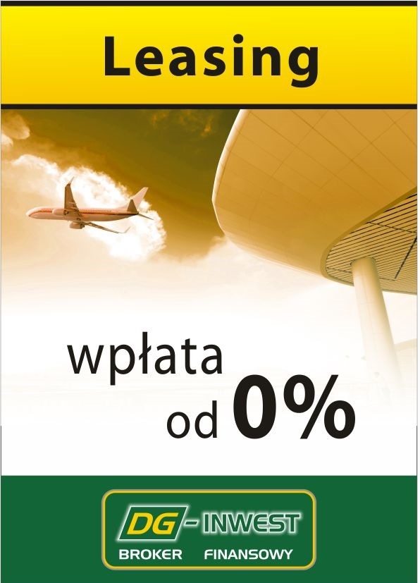 Leasing samochodów, samolotów, skuterów wodnych, maszyn itp