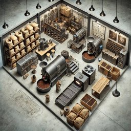 Roman Kibo KDS - Koncepcja paliarni kawy