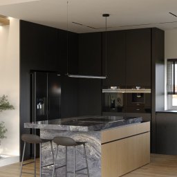 Projekt kuchni z wyspą