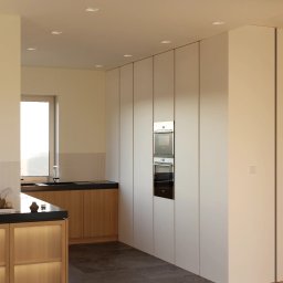 Kuchnia z wysoką zabudową