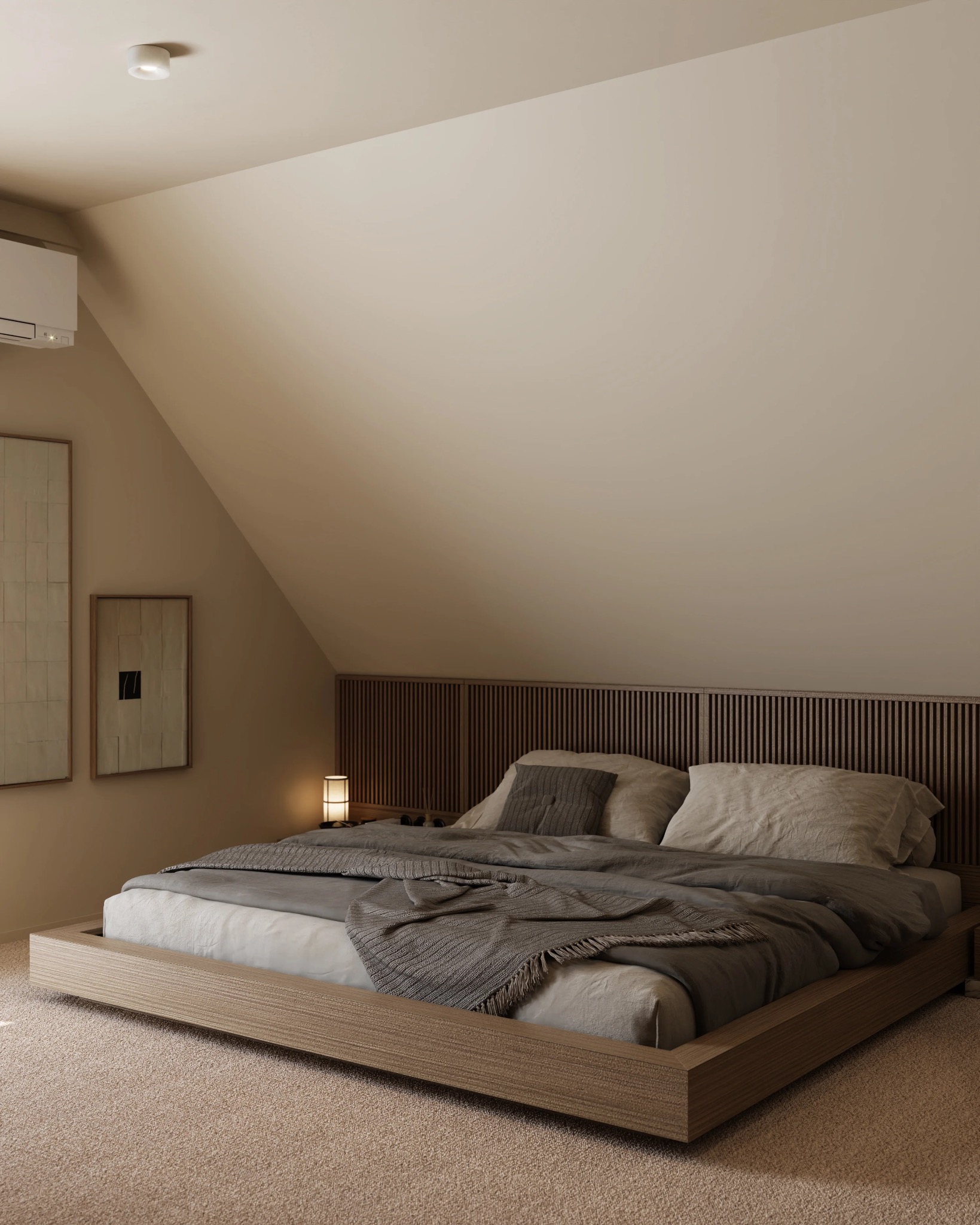 Nowoczesna sypialnia