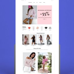 WEB 200 Tomasz Latusek - Sklep internetowy z odzieżą damską przygotowany dla Pani Martyny