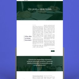 WEB 200 Tomasz Latusek - Strona internetowa przygotowana dla Pani Patrycji, która prowadzi kancelarię adwokacką