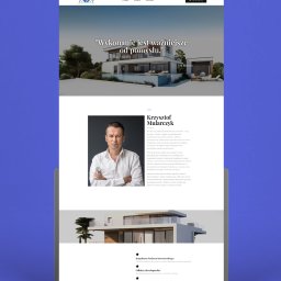 WEB 200 Tomasz Latusek - Strona WWW przygotowana dla Pana Krzysztofa, który jest inspektorem nadzoru inwestorskiego