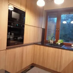 Fronty drewniane, kt&oacute;re wykonaliśmy do już gotowej kuchni.