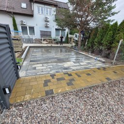 Układanie kostki brukowej Klewki 1