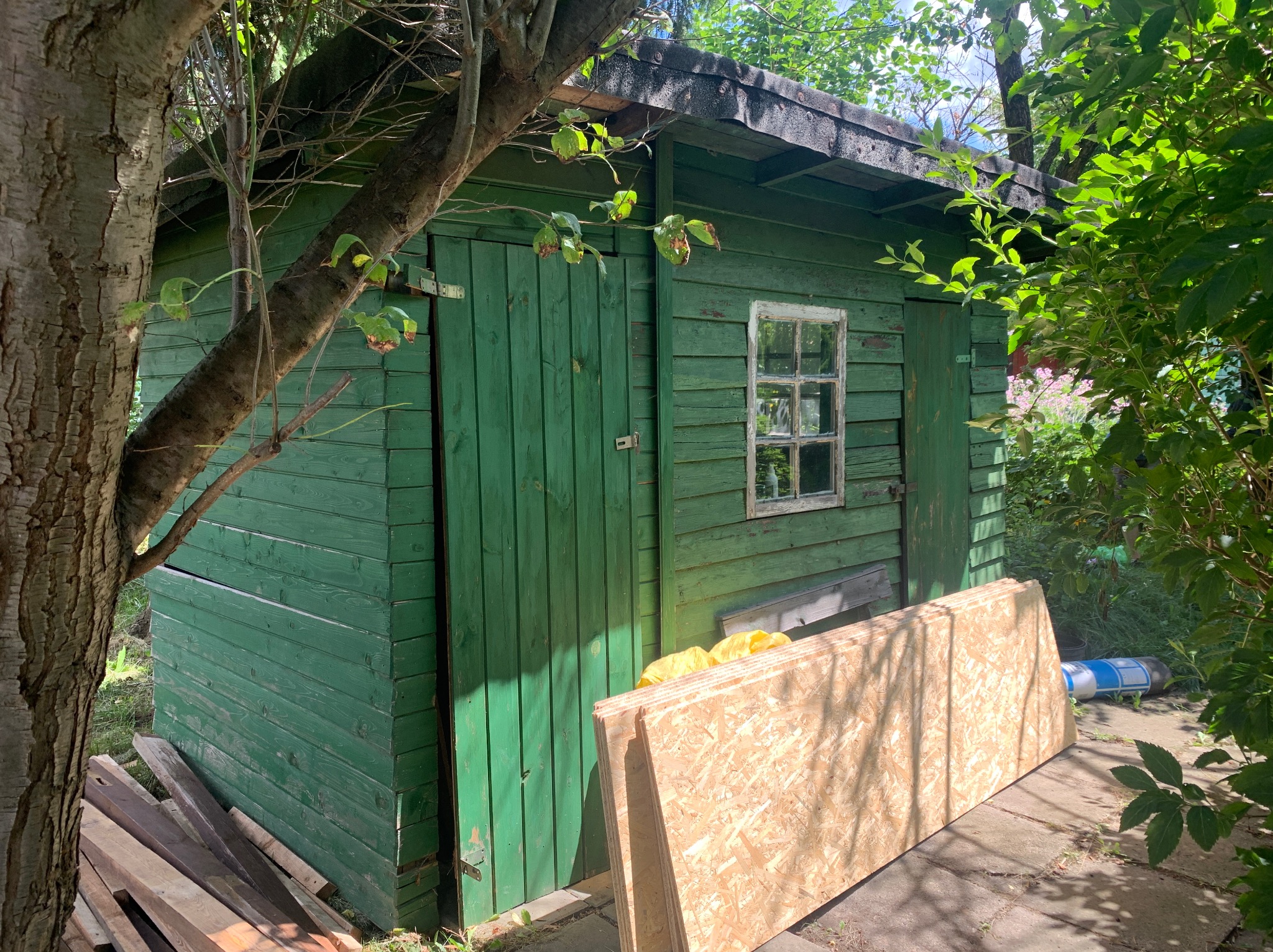 Remont domku na działce