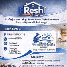 FReshHome Robert Famuła - Wykończenia Kuchni Sowczyce