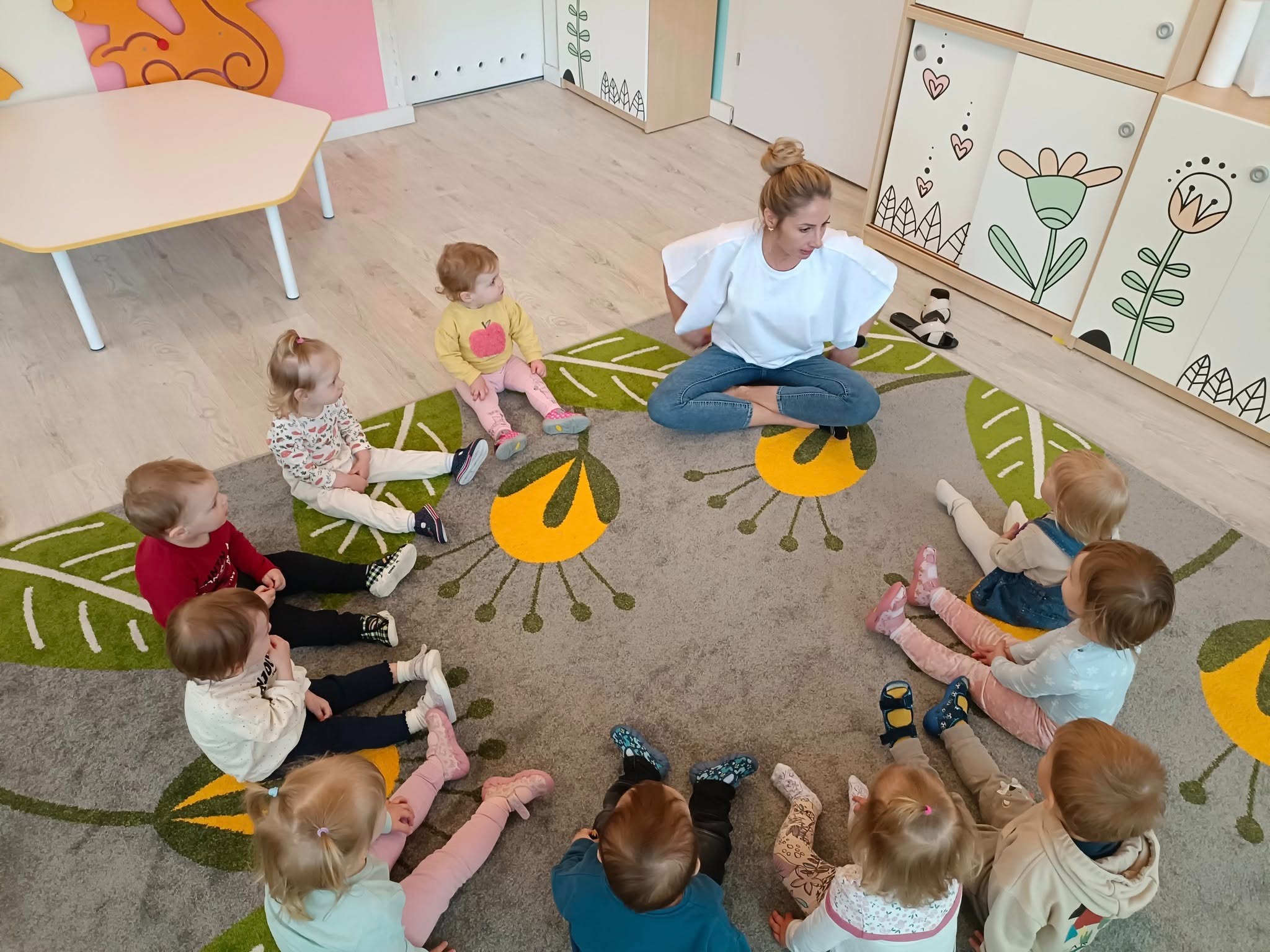 Zabawy paluszkowe w żłobku