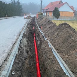 Wykop pod instalacje Raczyn 2