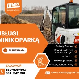 Wykop pod instalacje Raczyn 1