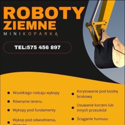 Usługi mini koparką Pszczyna - Roboty Ziemne Goczałkowice-Zdrój