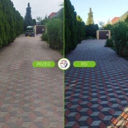 Mycie kostki brukowej Mława 4