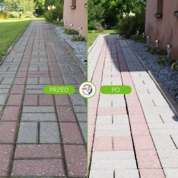 Mycie kostki brukowej Mława 2