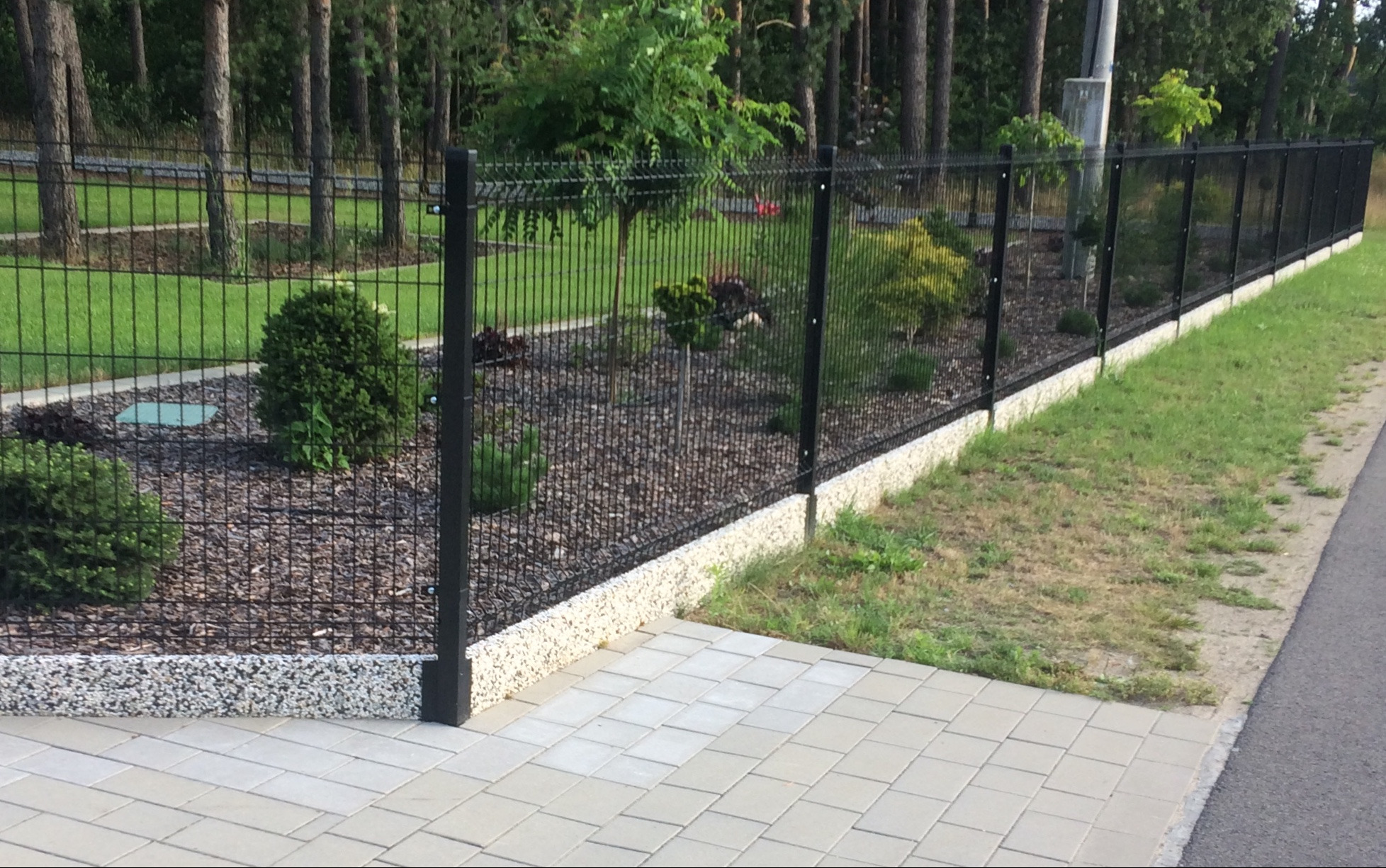 Ogrodzenia z paneli ogrodzeniowch 3d